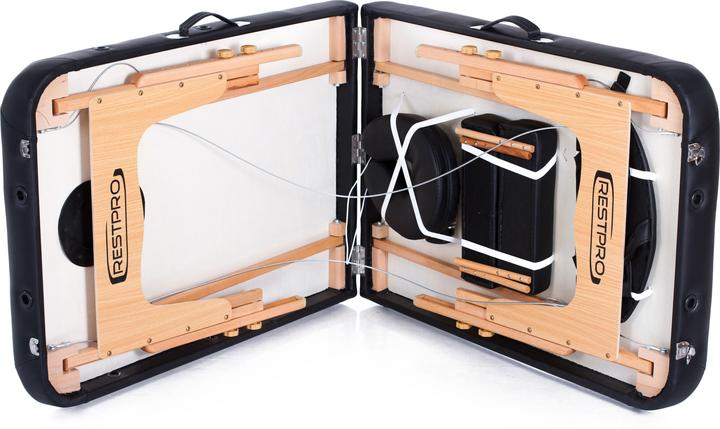 Image du produit Kübler Sport Restpro® table de massage en valise VIP, noir