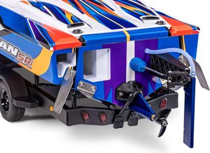 Produktbild Traxxas BOAT SPARTAN SR 1037mm 1:10 EP RTR RED TQi 2.4GHz OHNE LadegerÃ¤t und OHNE Akku
