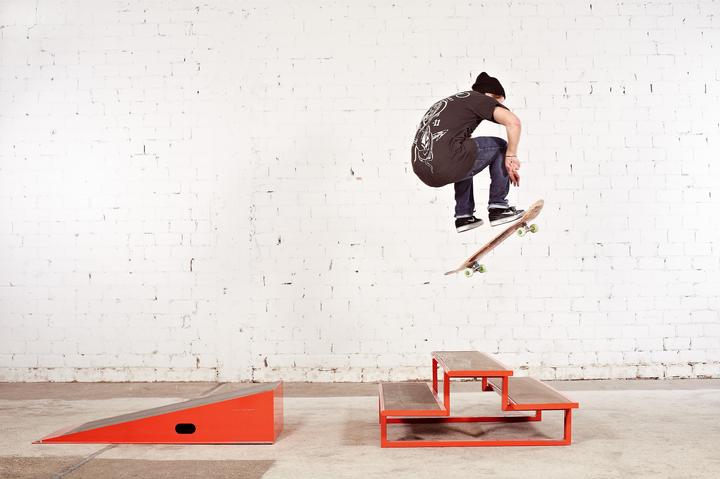 Actual product image Populär Skate ramp kicker (57.09")