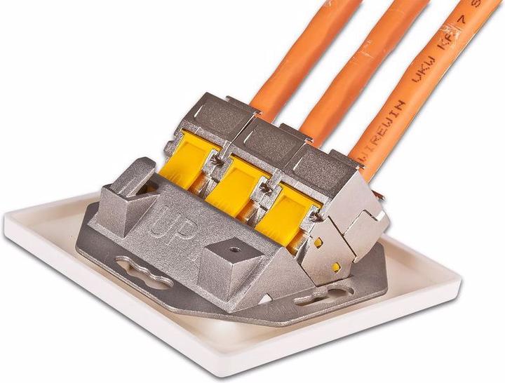 Actual product image Wirewin Keystone Module, KAT6A STP EA (Keystone module)