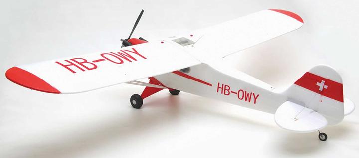 Immagine prodotto FMS piper j3 cub v4 pnp incl. galleggiante - 140 cm - combo incl. sistema giroscopico reflex
