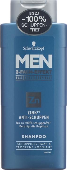 Produktbild Schwarzkopf 3-Fach Effekt Zink (250 ml, Flüssiges Shampoo)