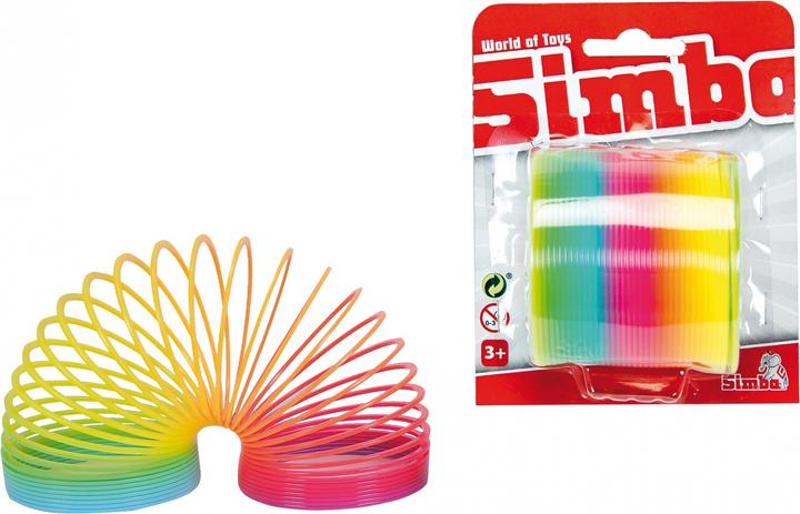 Simba 108616295 - Magic Spring - Basic 6cm, nei colori dell'arcobaleno, 6x7,5cm, a partire da 3 anni