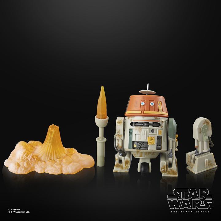 Produktbild Hasbro Star Wars: Rebels Black Series Actionfigur Chopper (C1-10P) 15 cm