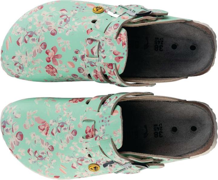 Actual product image Birkenstock Kay Flower Field Mint ESD sandals (38)