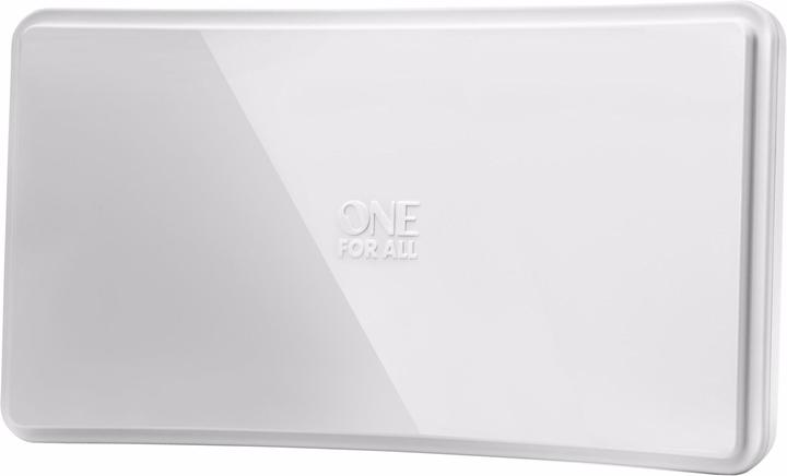 Produktbild One for All DVB-T2 Curved Antenne 5G wht (Flachantenne, 42 dB, DVB-T / -T2, DAB/ DAB+)