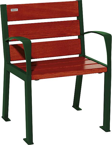 Image du produit SPL Chaise en bois SILAOS®, hauteur assise 450 mm, vert mousse, acajou.
