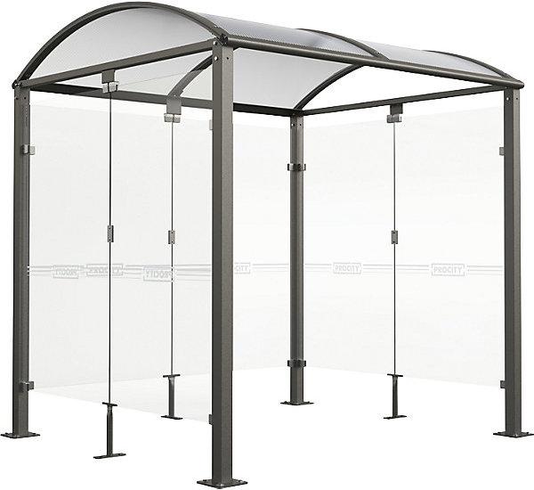 Produktbild SPL Fahrradüberdachung mit Glas