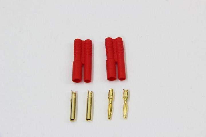 Produktbild Jamara Goldkontakt 2mm m. SICHERH.-Geh.2St.2Bu.