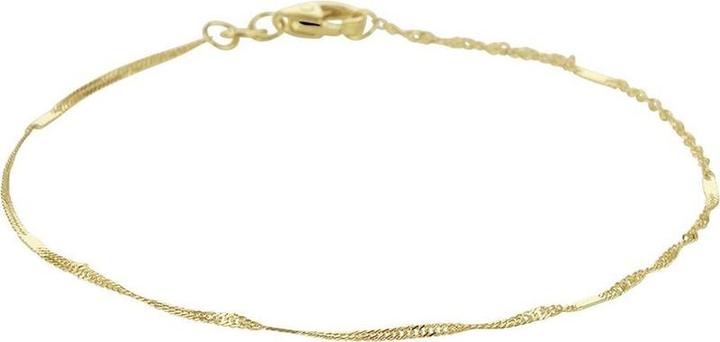Image du produit Sparkle14 Armband Singapur 1,1 mm 18 cm - Goud (18 cm, Or jaune)