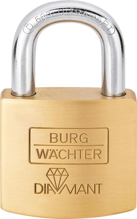 Produktbild Burg Wächter Vorhängeschlösser D 600 Diamant