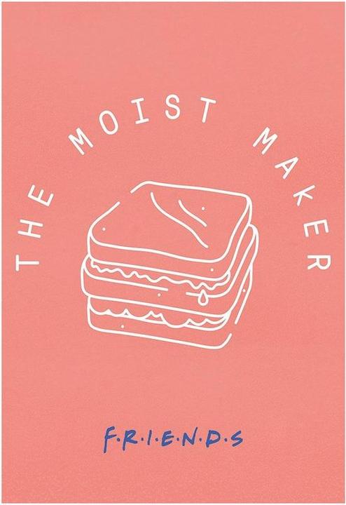 Actual product image Friends printed Moist Maker (40 x 30 cm)