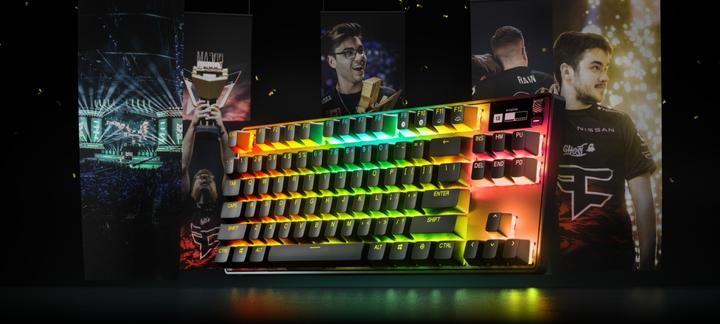 Actual product image SteelSeries Apex Pro 2023 (DE, Cable, Wireless)