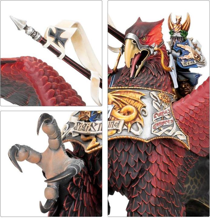 Produktbild Games Workshop Warhammer ToW - Empire de L'Homme : General sur Griffon Imperial (Kunststoff)