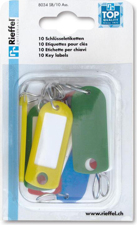 Rieffel Schlüsseletiketten