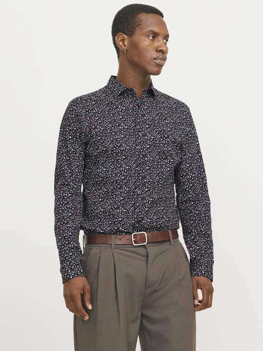 Produktbild Jack & Jones Jprblablackpool Print L/S Shirt Sn (XL)