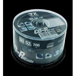 Image du produit Think Xtra Pack De 50 Cdr Tx 80 52X Vierge (50 x)