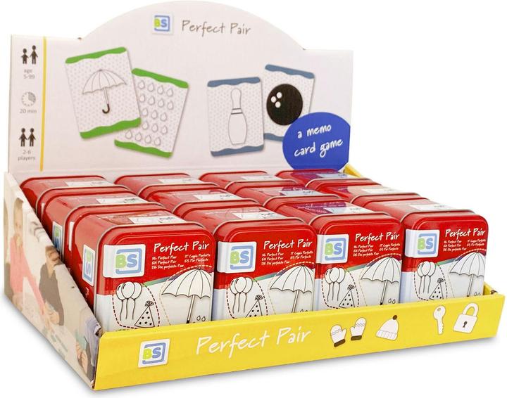 Produktbild BS Perfect pair Card Game (Italienisch, Englisch, Französisch, Deutsch)
