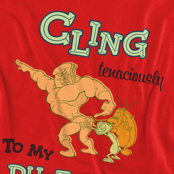 Immagine prodotto Ren & Stimpy Cling Tenaciously To My Buttocks Felpa Adulto Unisex (M)