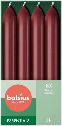 Produktbild Bolsius Haushaltskerzen 17x2 s.rot 8PA (8 Stk.)