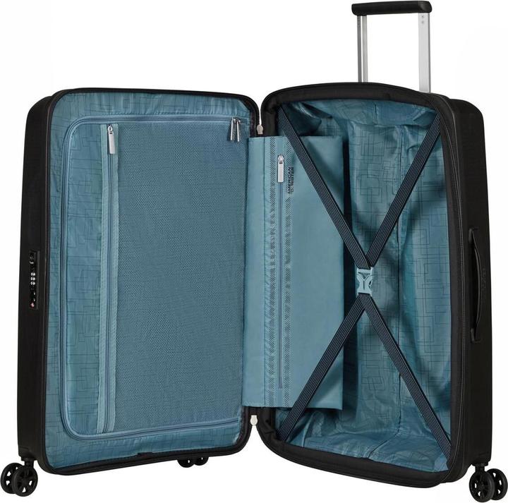 Actual product image American Tourister Travel Case Aerostep 66.5 L, Black (80 l, M (50 - 90l))