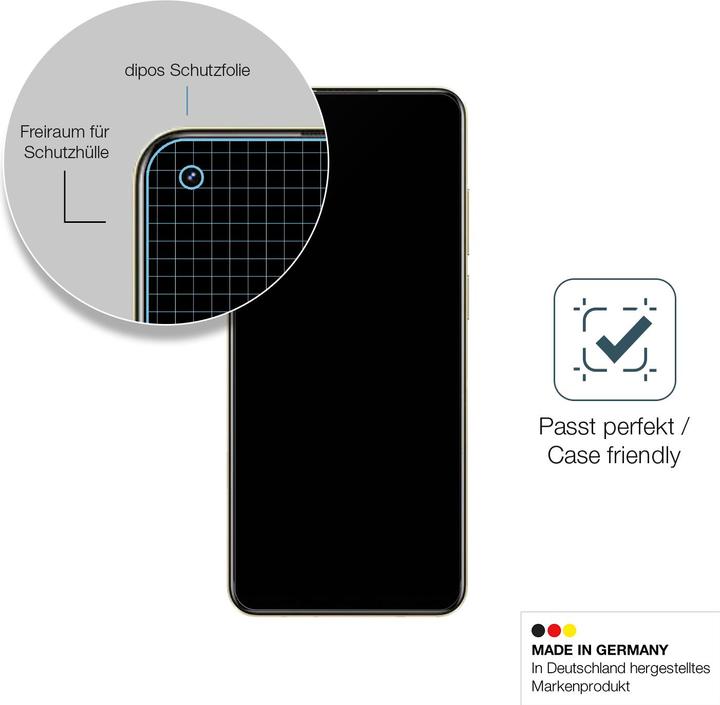 Produktbild Dipos Displayschutz Anti-Shock (2 Stück, Realme 11)