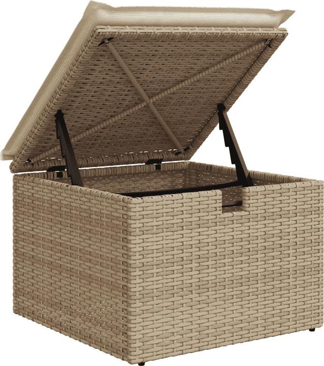 Produktbild VidaXL Gartenmöbel Sofa Garnitur Gartengarnitur Garten Sitzgruppe 8-tlg. Beige