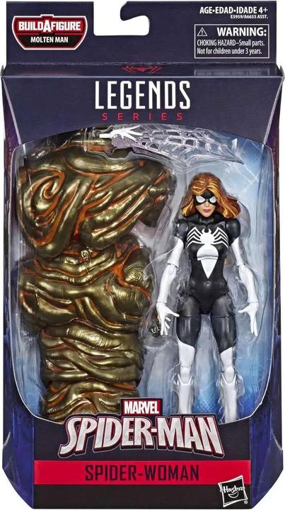 Image du produit Hasbro Spider-Man Marvel Legends Molten Man Spider-Woman Action Figure (Julia Carpenter)