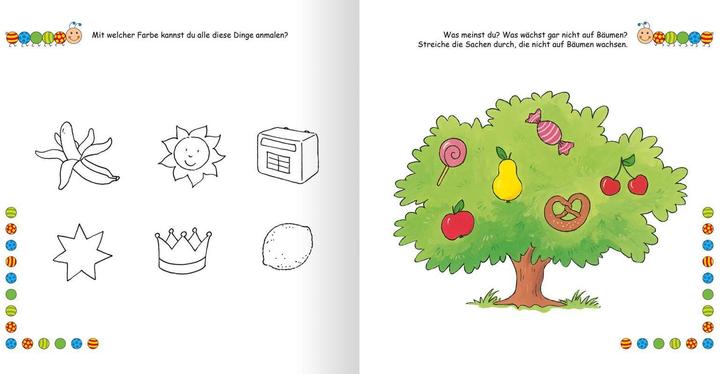 Produktbild Lernraupe - Mein grosses Übungsbuch für den Kindergarten (Deutsch, Corina Beurenmeister, Angela Wiesner, 2021)