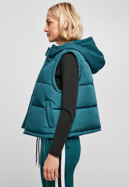 Actual product image Urban Classics Ladies Recycled Twill Puffer Vest - 19399 (4XL)