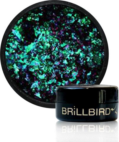 Immagine prodotto BrillBird Scaglie di cromo - VERDE