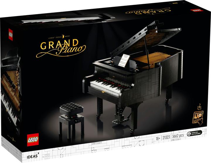Actual product image LEGO Concert grand piano (21323, LEGO Ideas, LEGO Rare Sets)