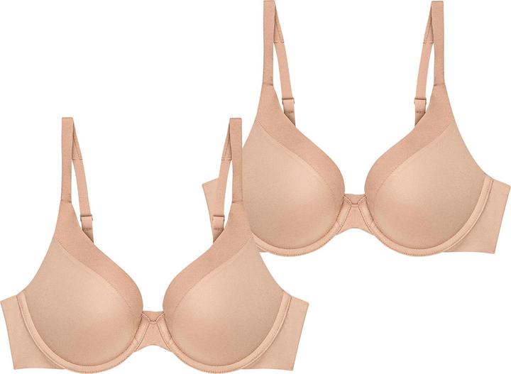 Produktbild Triumph Bügel-BH Body Make-up Soft Touch (2er Pack, 85 A)