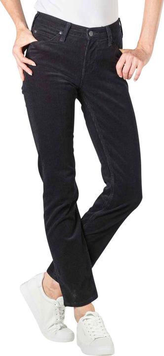 Lee Marion Cord Pant Straight Fit Black