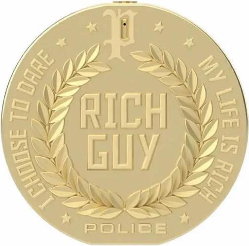 Actual product image Police Rich Guy For Man Eau De Toilette Spray 50ml (Eau de toilette, 50 ml)