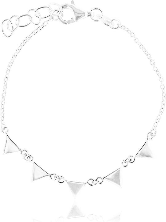 Leyda Armkette Dreieck (18 cm, Silber 925)
