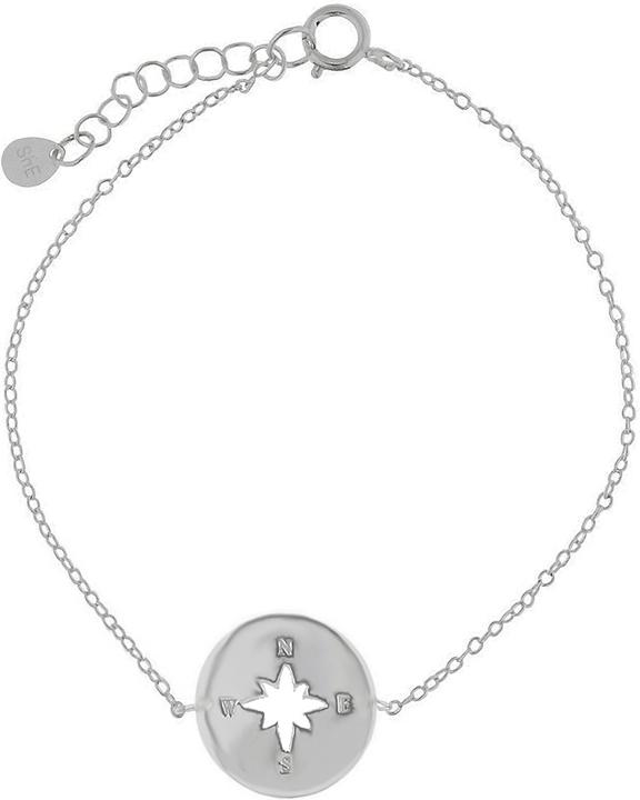Immagine prodotto Leyda Bracciale con bussola (18.50 cm, Argento 925)