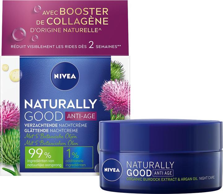 NIVEA Naturally Good (50 ml, Nachtcreme)
