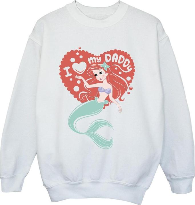Disney The Little Mermaid Love Daddy Sweatshirt Jungen