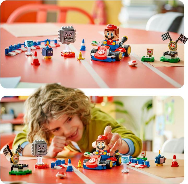 Immagine prodotto LEGO Mario Kart - Kart interattivo LEGO Mario & Standard (72043, LEGO Super Mario)