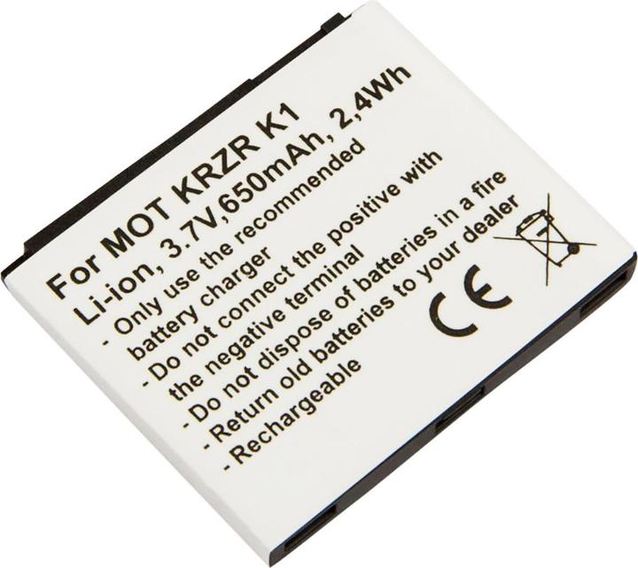 Immagine prodotto Avizar Li-Ion Akku 3.7V 650mAh Motorola KRZR K1