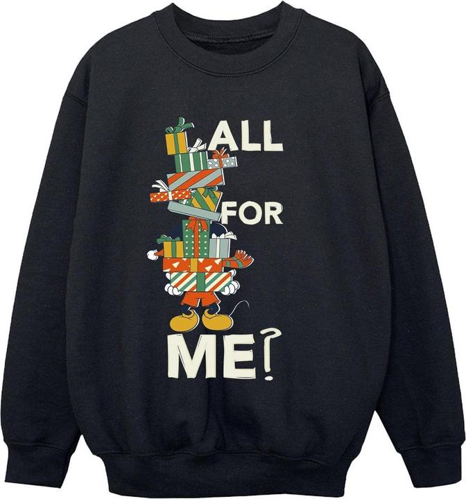 Disney Mickey Mouse Presents All For Me Sweatshirt Jungen