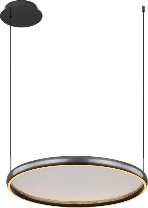 Immagine prodotto Globo Lampada a sospensione in metallo nero opaco, 1xled