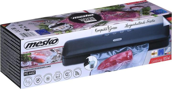Productafbeelding Mesko Vacuümsealer MS 4492 vermogen 95 W, Juodas