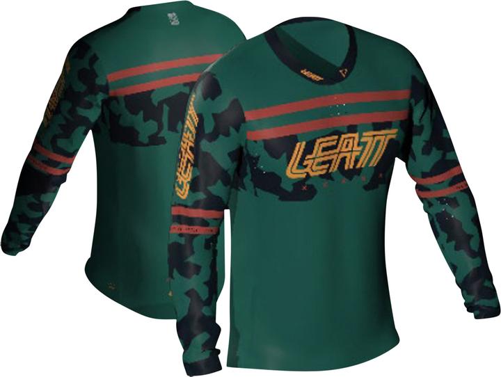 Leatt MTB Gravity 4.0 Jersey teal S (S)
