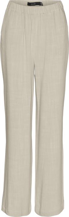 Vero Moda VMTIRAVER Mittlere Taille Hose Hose mit weitem Beinschnitt (W48/L32)
