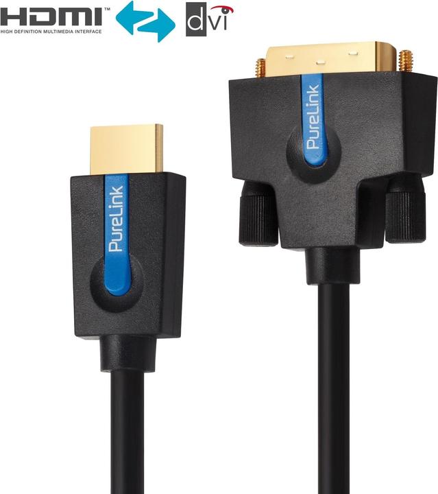 Produktbild Purelink DVI — HDMI (Typ A) (3 m, DVI, HDMI)