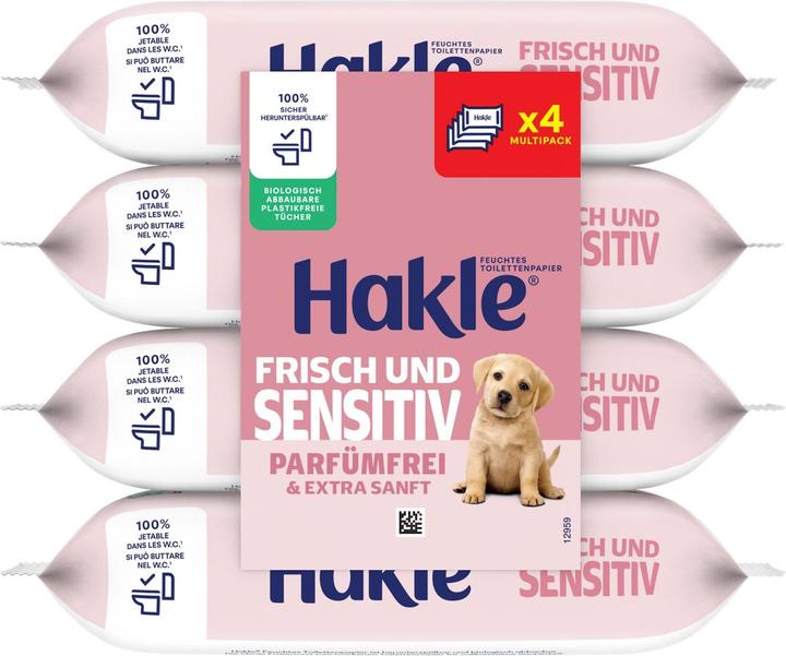 Actual product image Hakle Sensitive cleanliness (168 Piece)