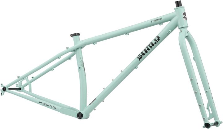 Actual product image Surly Krampus MTB Frame Kit, 29+, blue