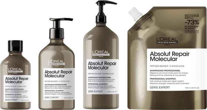 Immagine prodotto L'Oréal Professionnel Serie Expert Absolute Repair Molecular Refill (500 ml, Shampoo liquido)
